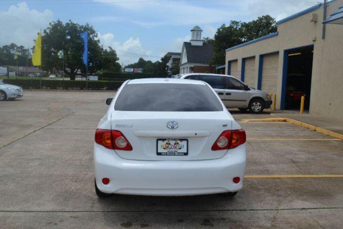 2010 Super White /Bisque Cloth Interior Toyota Corolla LE 4-Speed AT (JTDBU4EEXAJ) with an 1.8L L4 DOHC 16V engine, 4-Speed Automatic transmission, located at 1355 North 11th Street, Beaumont, 77702, (409) 832-0006, 30.094290, -94.130096 - Photo #5