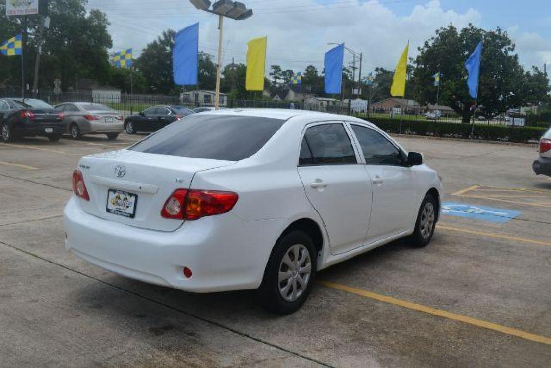 2010 Super White /Bisque Cloth Interior Toyota Corolla LE 4-Speed AT (JTDBU4EEXAJ) with an 1.8L L4 DOHC 16V engine, 4-Speed Automatic transmission, located at 1355 North 11th Street, Beaumont, 77702, (409) 832-0006, 30.094290, -94.130096 - Photo #6