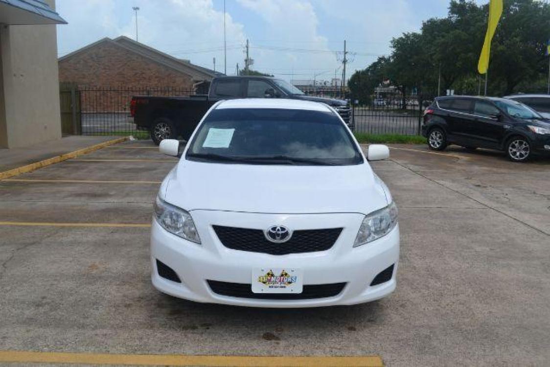 2010 Super White /Bisque Cloth Interior Toyota Corolla LE 4-Speed AT (JTDBU4EEXAJ) with an 1.8L L4 DOHC 16V engine, 4-Speed Automatic transmission, located at 1355 North 11th Street, Beaumont, 77702, (409) 832-0006, 30.094290, -94.130096 - Photo #9