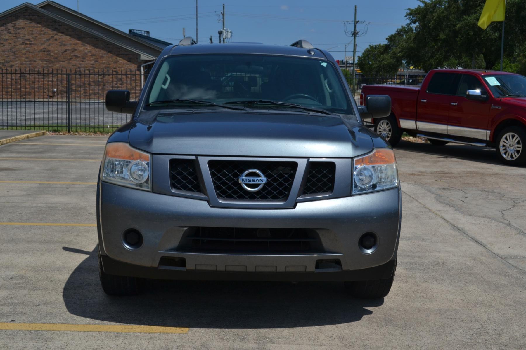 2013 Gun Metallic /Charcoal Nissan Armada SL 2WD (5N1BA0ND5DN) with an 5.6L V8 DOHC 32V FFV engine, 5-Speed Automatic transmission, located at 1355 North 11th Street, Beaumont, 77702, (409) 832-0006, 30.094290, -94.130096 - Photo #7
